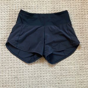 Lululemon speed up mid rise 4” short